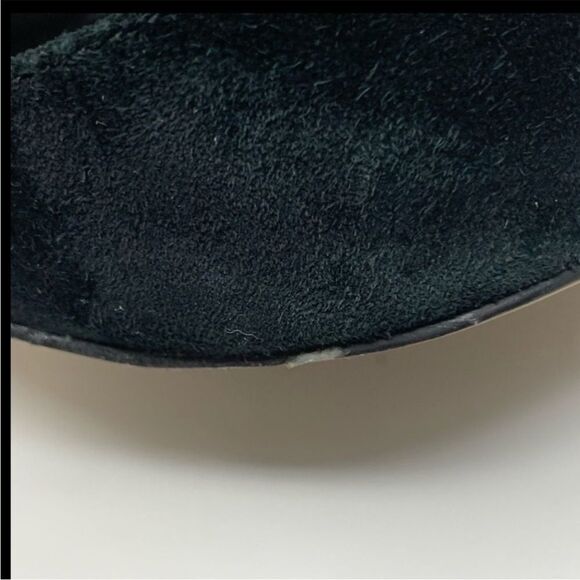 BCBGeneration Caliko Suede Back Zipper Strappy Cage Shoes - Picture 15 of 15